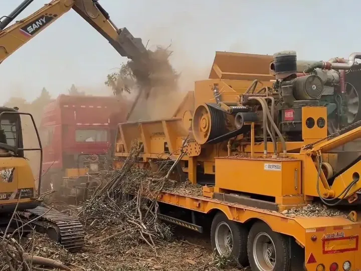 WeiDong wood grinding equipment