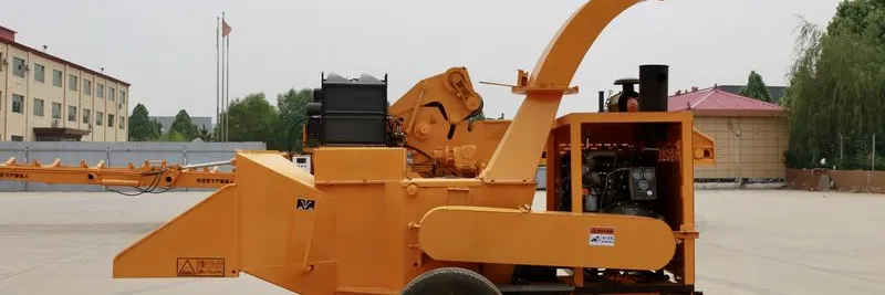 WeiDong WD1100 diesel wood chipper