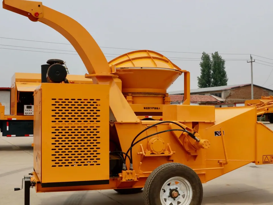 WeiDong WD1100 diesel wood chipper, photo 2