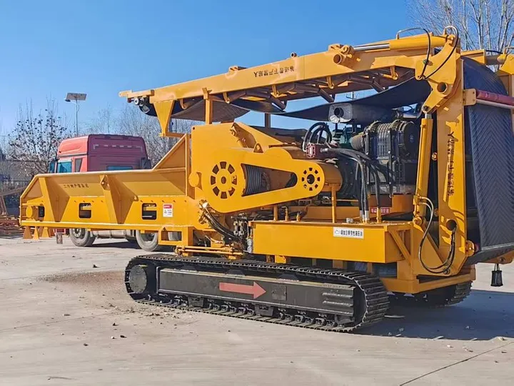 WeiDong WD1380C diesel crawler horizontal grinder