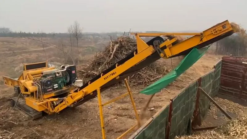 WeiDong WD1380C diesel crawler horizontal grinder, photo 3