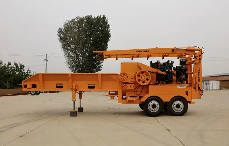 WeiDong WD1380W diesel road-wheeled horizontal grinder