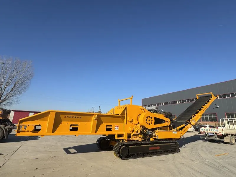 WeiDong WD1690C diesel crawler horizontal grinder