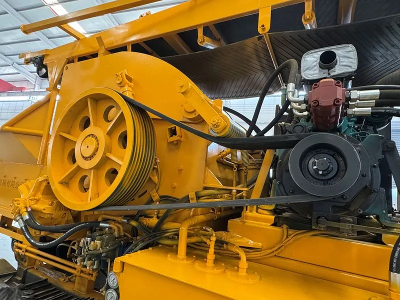 WeiDong WDE1690C electric crawler horizontal grinder, photo 6