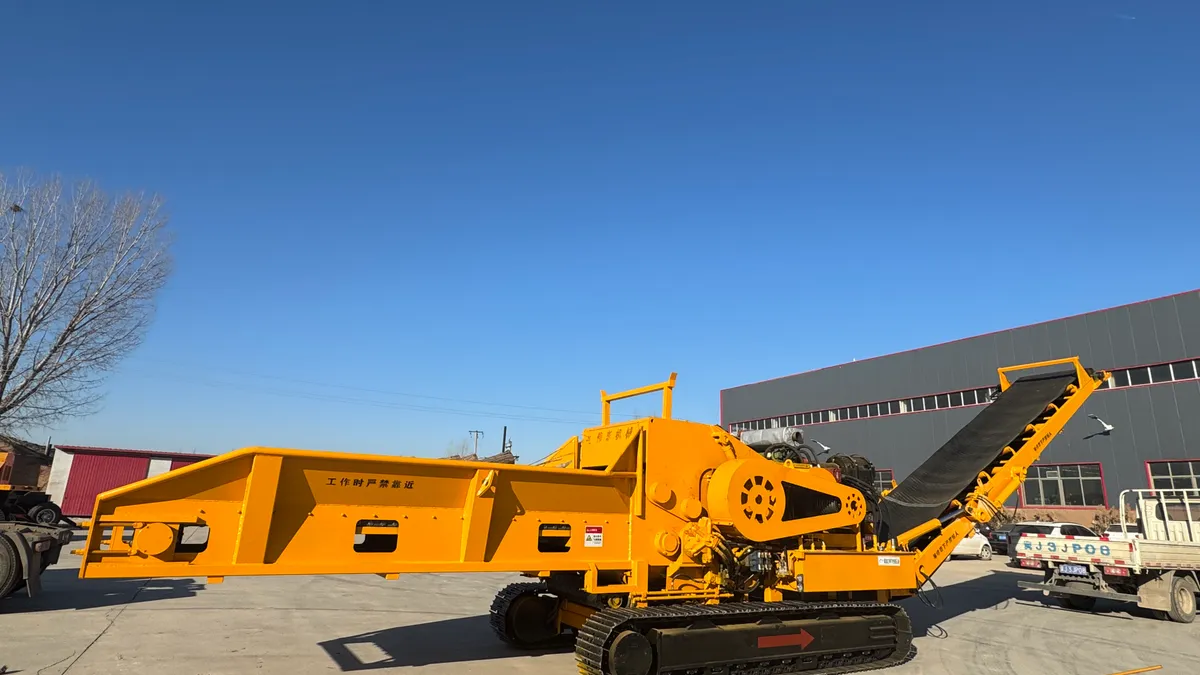 WeiDong WD1690C diesel crawler horizontal grinder, photo 23