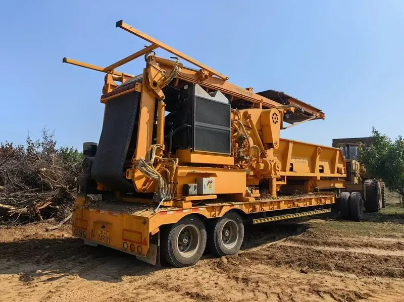 WeiDong WD1690M diesel skid-mount horizontal grinder