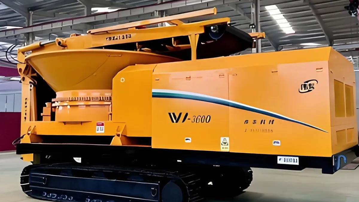 WeiDong WD3600C diesel crawler tub grinder, photo 2