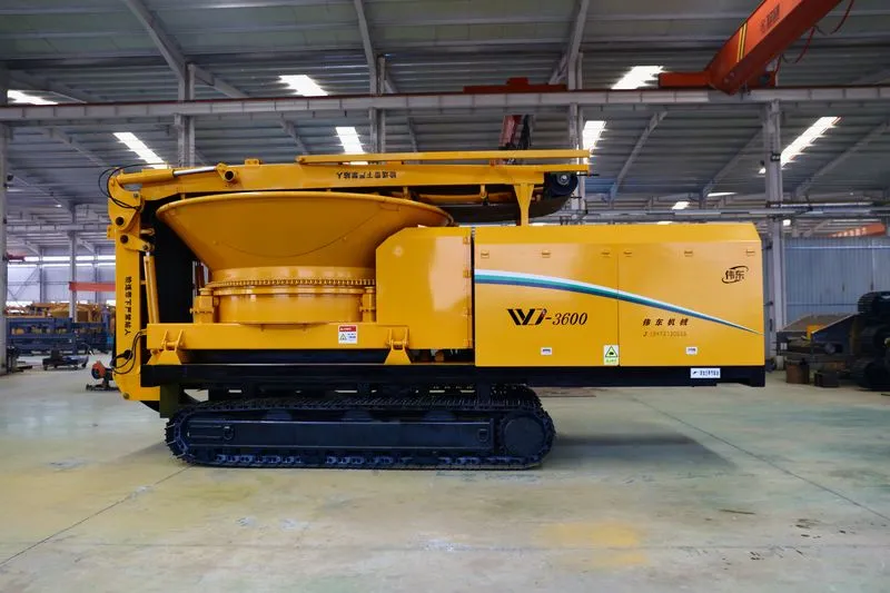WeiDong WD3600C diesel crawler tub grinder, photo 3