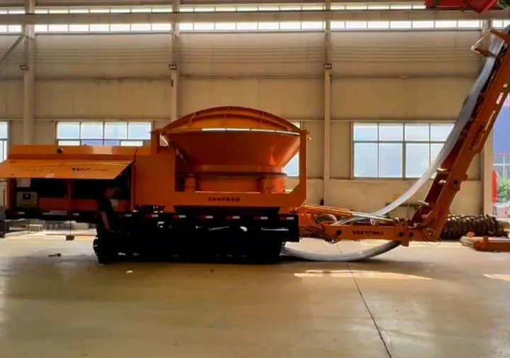 WeiDong WD3600C diesel crawler tub grinder, photo 4