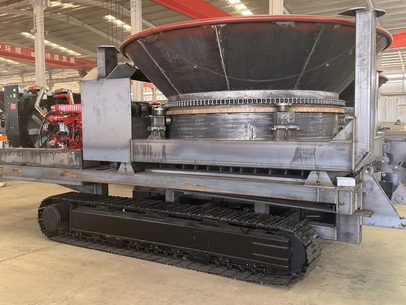 WeiDong WD3600C diesel crawler tub grinder, photo 5