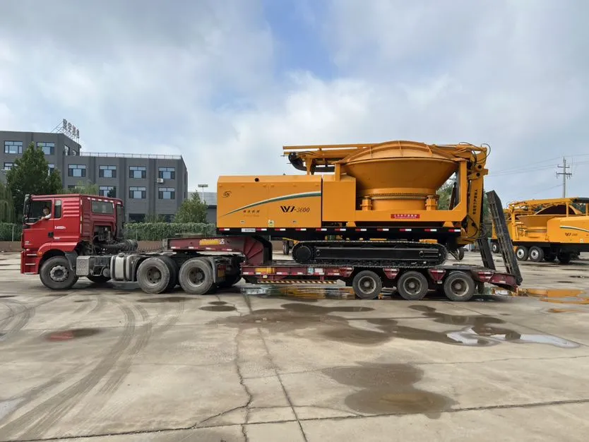 WeiDong WD3600C diesel crawler tub grinder, photo 17