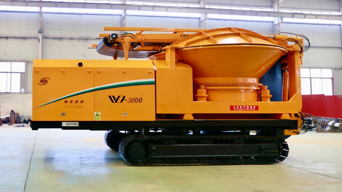 WeiDong WD3600C diesel crawler tub grinder, photo 22