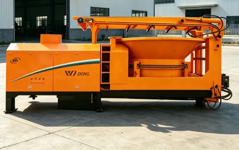 WeiDong WD3600M diesel skid-mount tub grinder