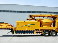 WeiDong WD3600S diesel semi-trailer towable tub grinder