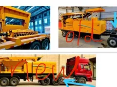 WeiDong WD3600S diesel semi-trailer towable tub grinder, photo 5