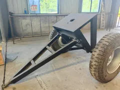 WeiDong WD3600S diesel semi-trailer towable tub grinder, photo 6