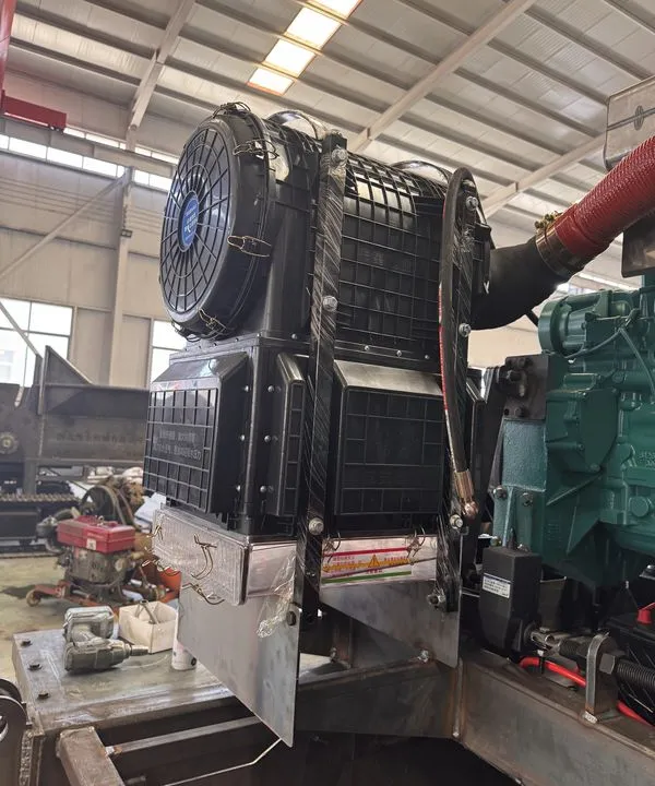 WeiDong WD3600S diesel semi-trailer towable tub grinder, photo 8