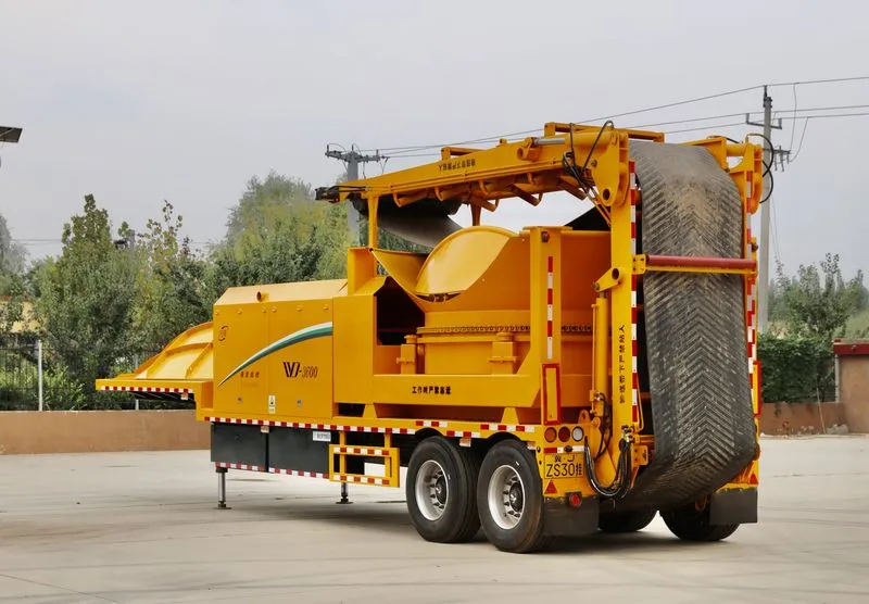 WeiDong WD3600S diesel semi-trailer towable tub grinder, photo 11