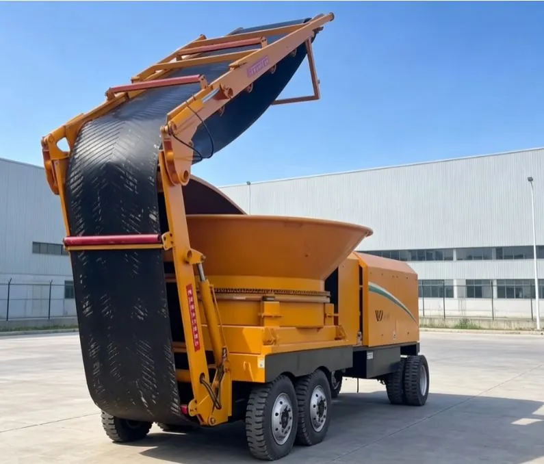 WeiDong WD3600W diesel road-wheeled tub grinder