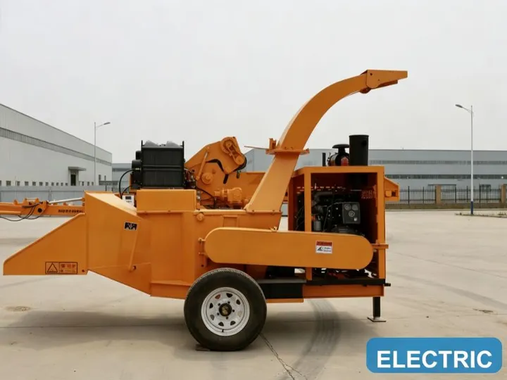 WeiDong WDE1100 electric wood chipper