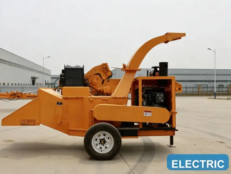 WeiDong WDE1100 electric wood chipper