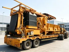 WeiDong WDE1690M electric skid-mount horizontal grinder