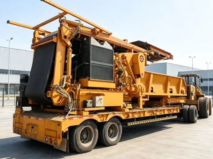 WeiDong WDE1690M electric skid-mount horizontal grinder