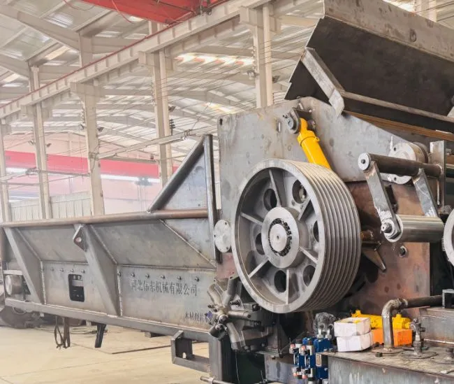 WeiDong WDE1690M electric skid-mount horizontal grinder, photo 4