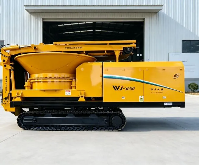 WeiDong WDE3600C electric crawler tub grinder