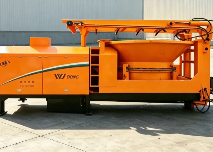 WeiDong WDE3600M electric skid-mount tub grinder