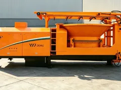 WeiDong WDE3600M electric skid-mount tub grinder