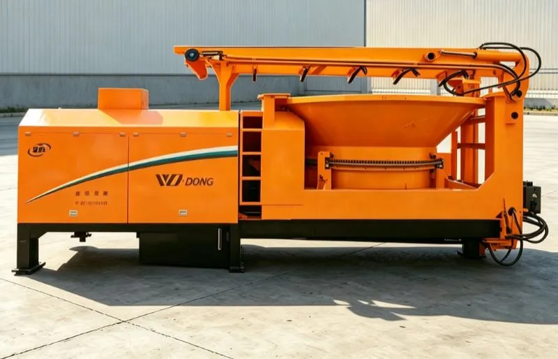 WeiDong WDE3600M electric skid-mount tub grinder