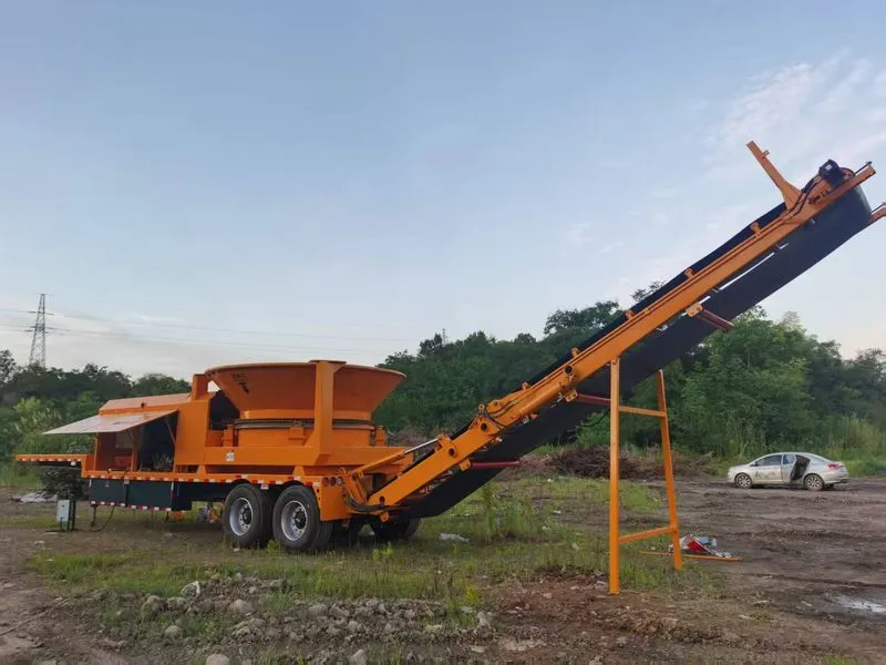 WeiDong WDE3600S electric semi-trailer towable tub grinder, photo 10