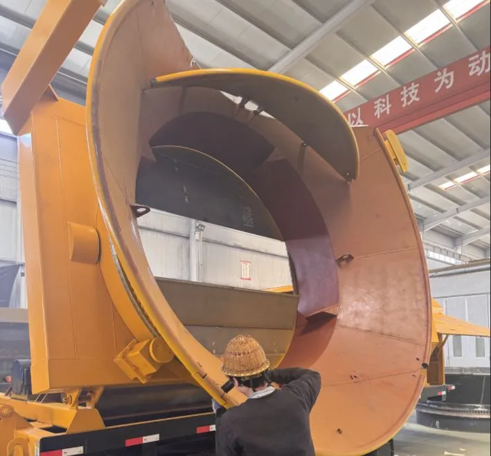 WeiDong WDE3600W electric road-wheeled tub grinder, photo 3